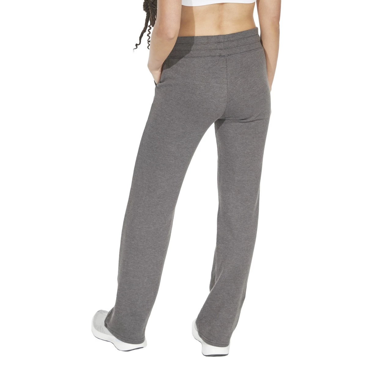 Women's Colosseum Open Bottom Fleece Sweatpants Vanilla Cream 6 Women's Colosseum Open Bottom Fleece Sweatpants Vanilla Cream - Image 6