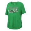 Colosseum Women's North Dakota Fighting Hawks Reporter T-Shirt Kelly Green