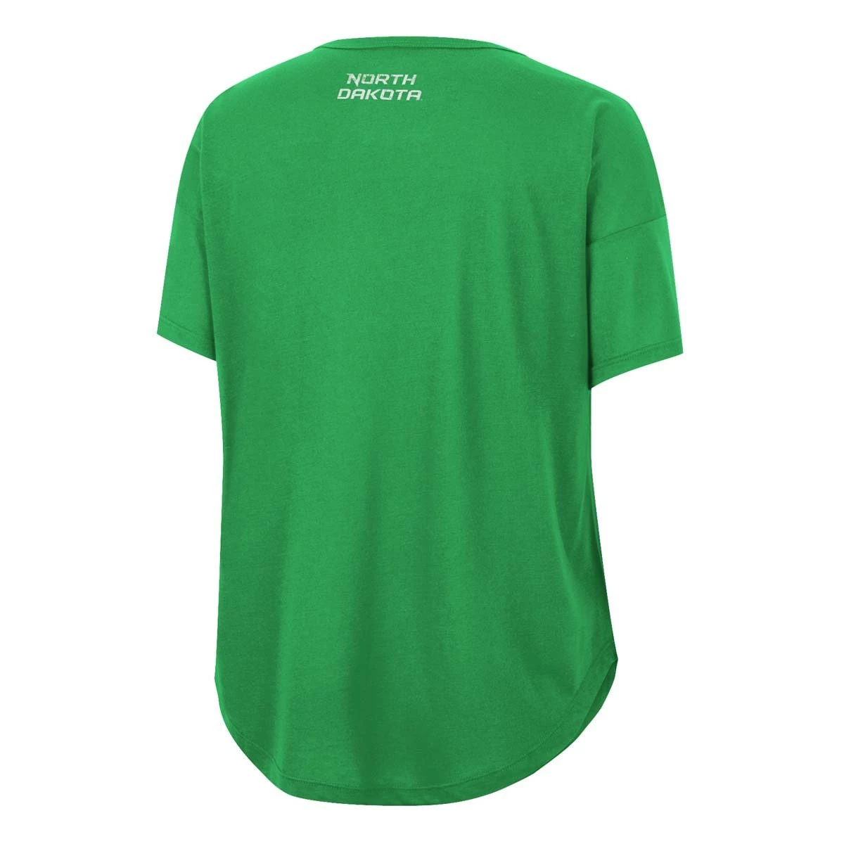 Colosseum Women's North Dakota Fighting Hawks Reporter T-Shirt Kelly Green 2 Colosseum Women's North Dakota Fighting Hawks Reporter T-Shirt Kelly Green - Image 2