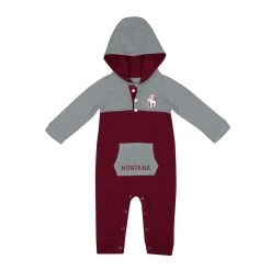 Colosseum Infant Montana Grizzlies Nursery Maroon