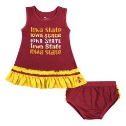 Colosseum Infant Girls' Iowa State Cyclones Toons Dress & Shorts Set Not Available