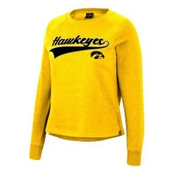 Colosseum Women's Iowa Hawkeyes Already Did Crewneck Sweatshirt Black -Colosseum Sales Shop unnamed file 919