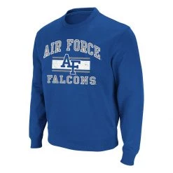 Colosseum Air Force Academy Now 21 Crewneck Sweatshirt Royal