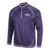 Colosseum TCU Horned Frogs Movies 1/4 Zip Top Purple