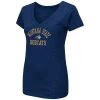 Colosseum Women's Montana State Bobcats Playbook T-Shirt Heather Grey