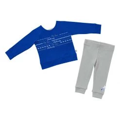 Colosseum Infant Girls' Air Force Academy Crystal Ball Shirt And Pants Set Royal/grey -Colosseum Sales Shop unnamed file 988