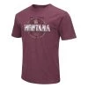 Colosseum Montana Grizzlies Operation Hat Trick Midway T-Shirt Maroon
